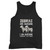 Zebras Are Awesome I Am Awesome Therefore I Am A Zebra Man Tank top
