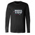 Tight End University Teu George Kittle Travis Kelce Greg Olsen Long Sleeve Shirt Tee