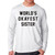 Worlds Okayest Sister Quotes Long Sleeve Shirt Tee