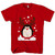 Xmas Novelty Penguin Christmas Man's T shirt