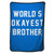 Worlds Okayest Brother Quotes Blanket