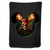 Pirates Of The Caribbean Logo Head Mickey Mouse Blanket