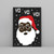 Yo Yo Yo Black Santa Ugly Christmas Posters