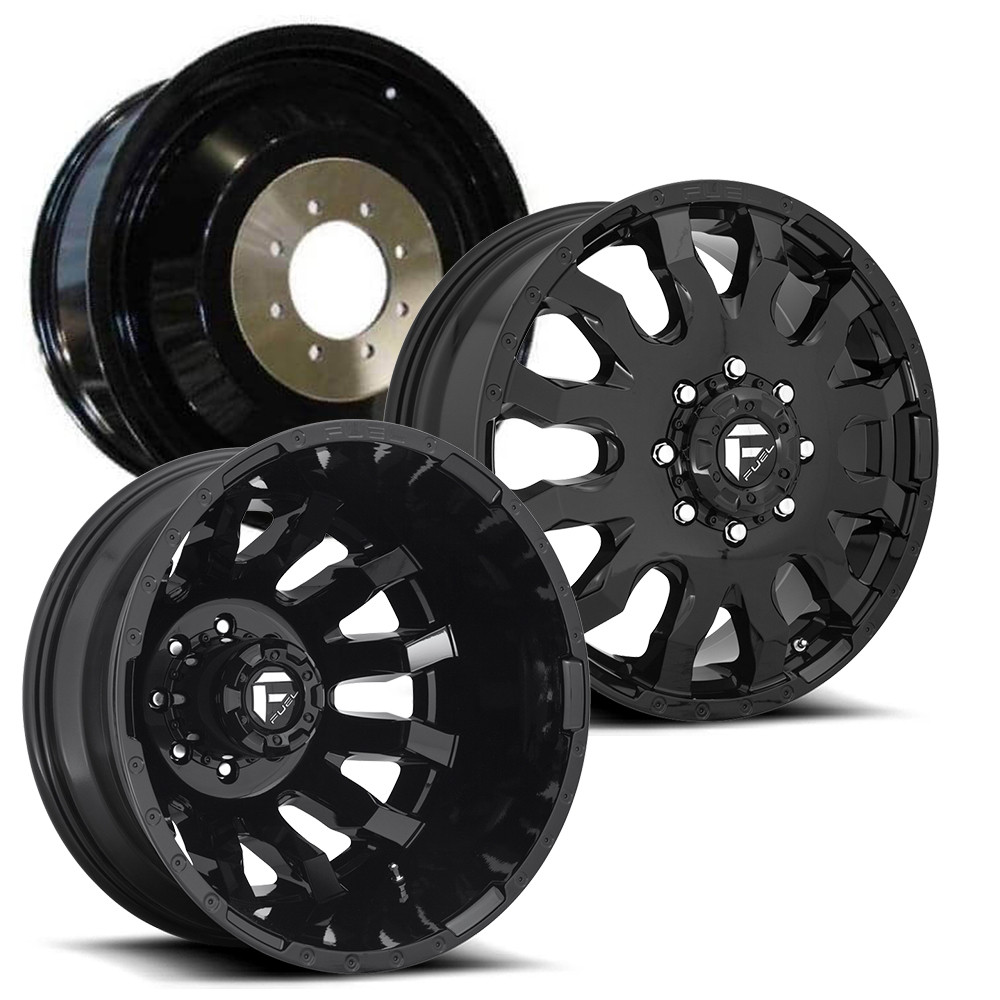 D675 Blitz 20x8.25 Gloss Black Dually Kit | NTW Online