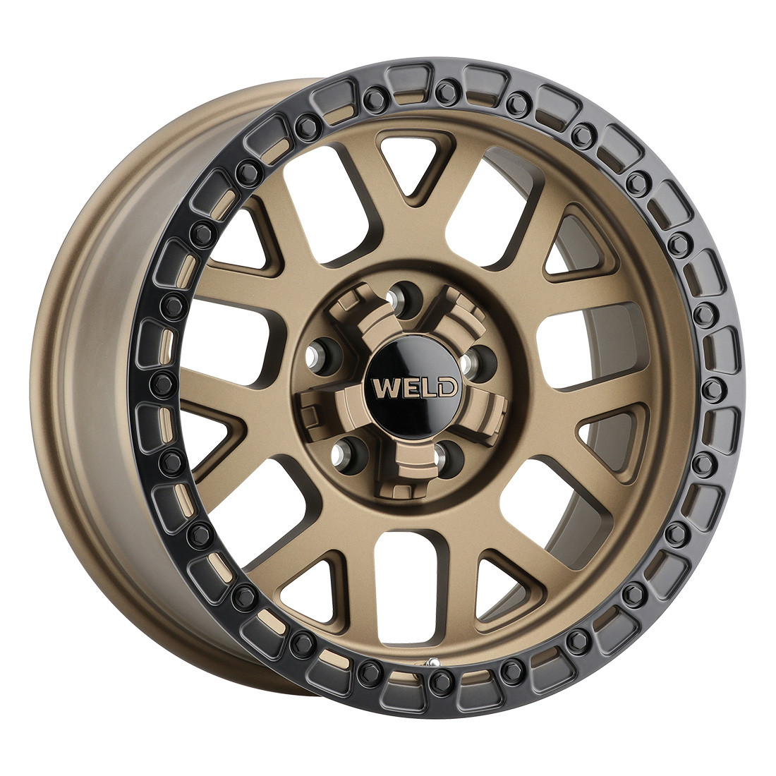 17x10 Cinch 5x114.3 5x127 ET-25 BS4.50 Satin BRZ / Satin BLK 78.1