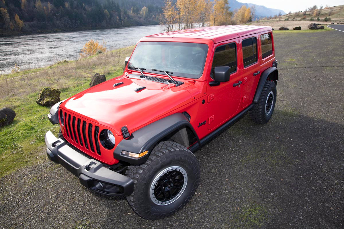 Rough Country WF1 Fender Flares for Jeep Wrangler Unlimited JL