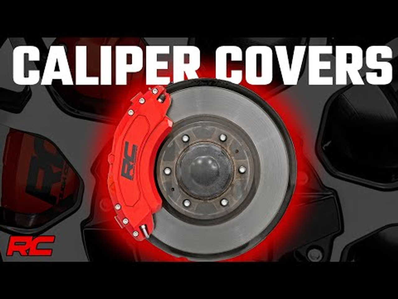 MGP Brake Caliper Covers For 2004-2009 Ford F-150 (10009S) Front