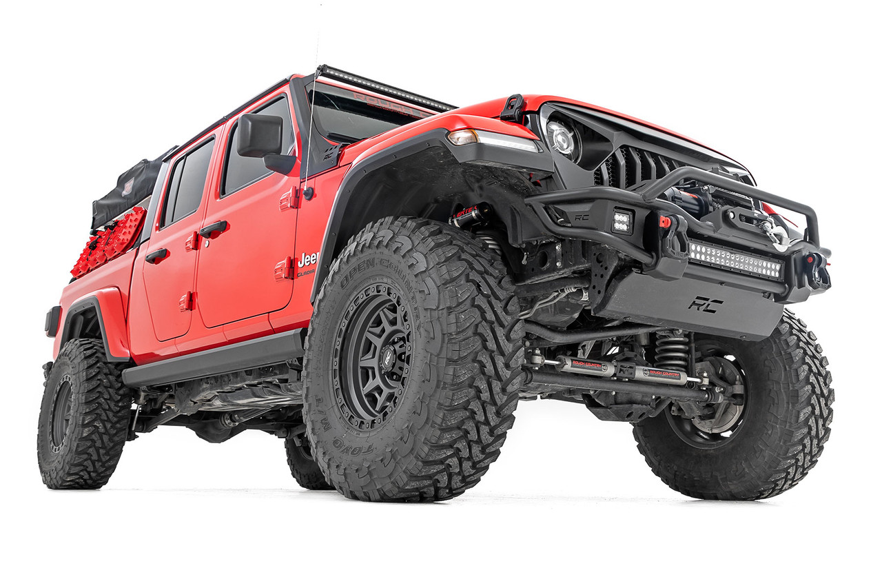 Rough Country Power Running Boards for Jeep Gladiator JT 4WD