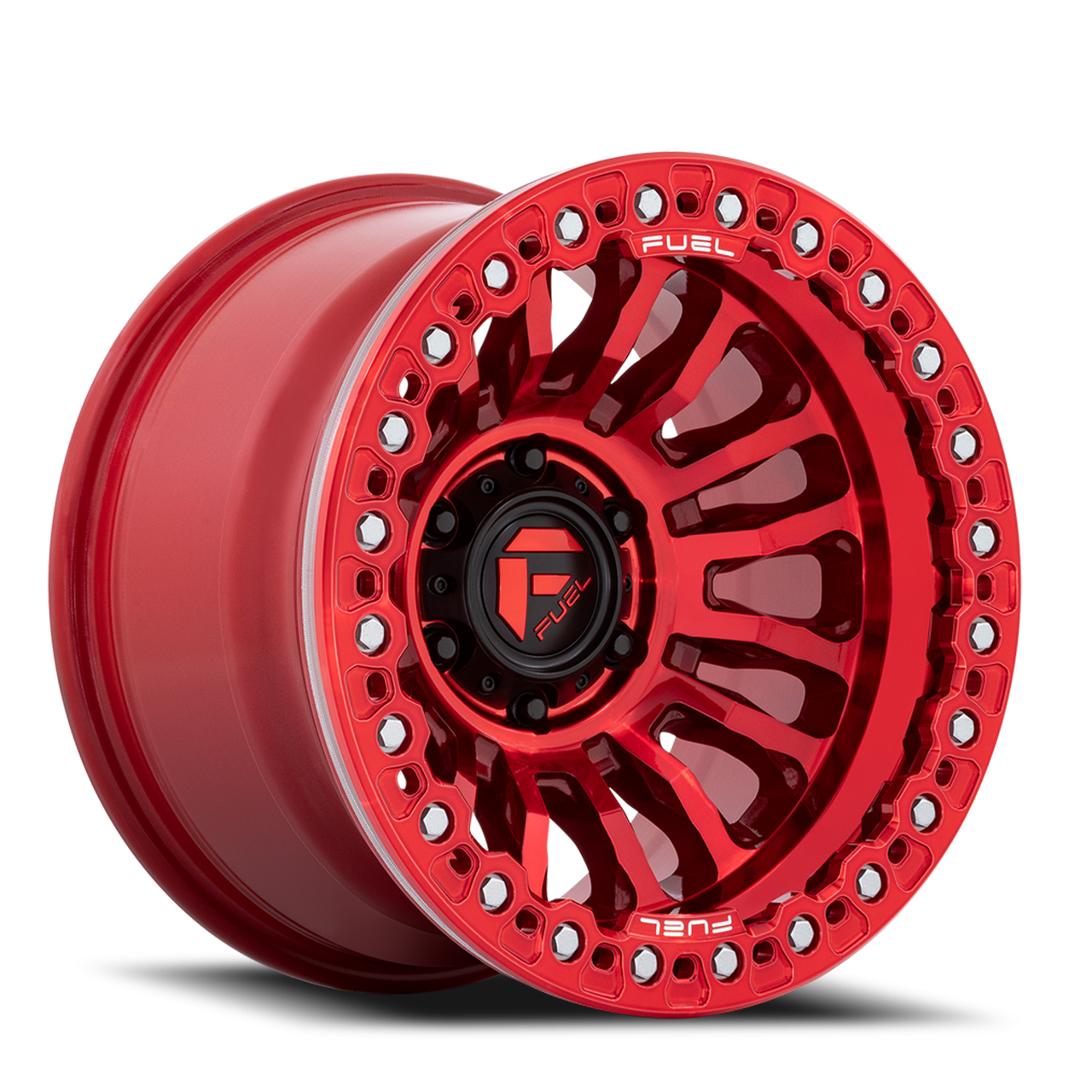 Fuel 1PC FC125 RINCON BEADLOCK 20X10 8X6.5 -48mm RED | NTW Online
