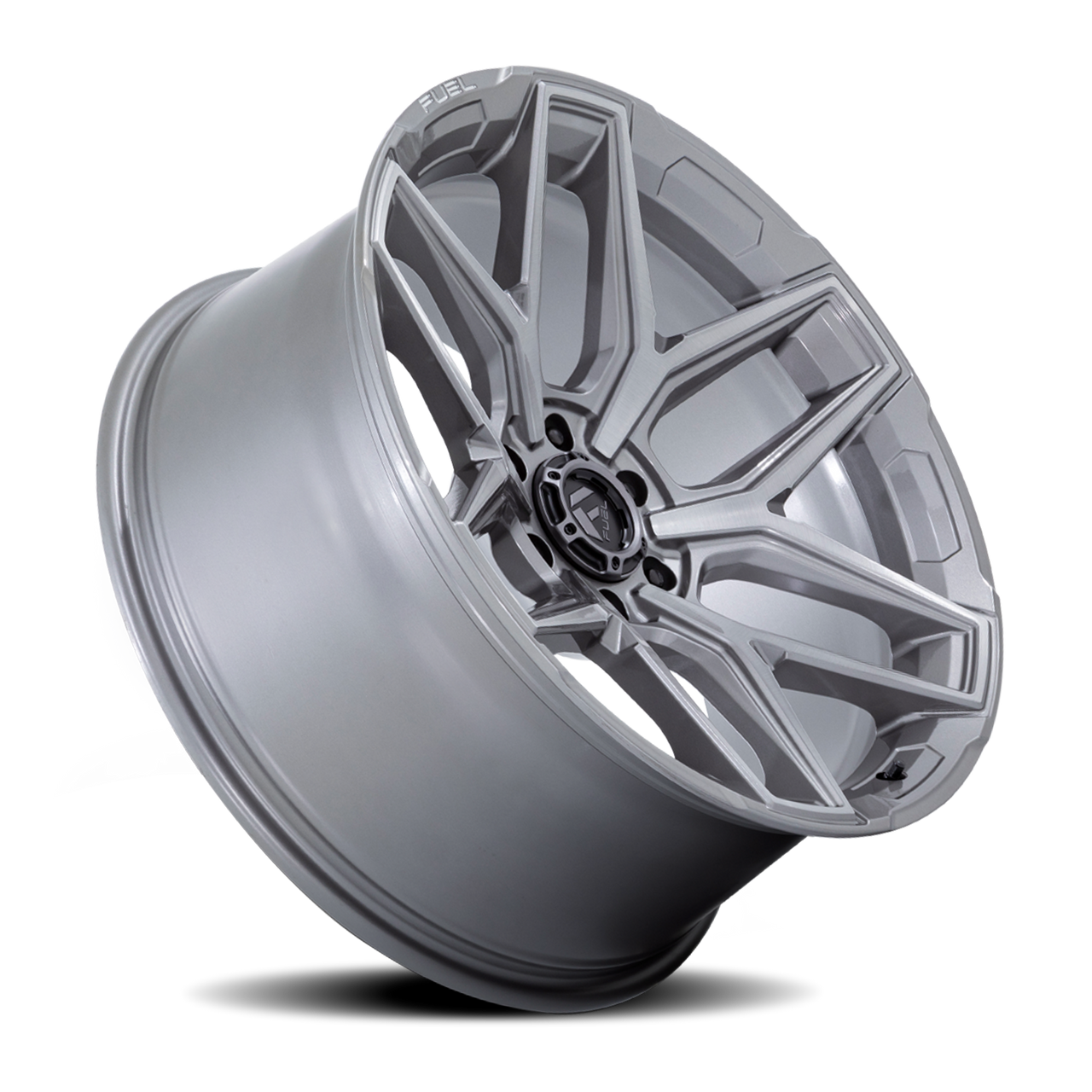 Fuel 1PC FLUX 18X9 6X5.5 1mm SILVER | NTW Online