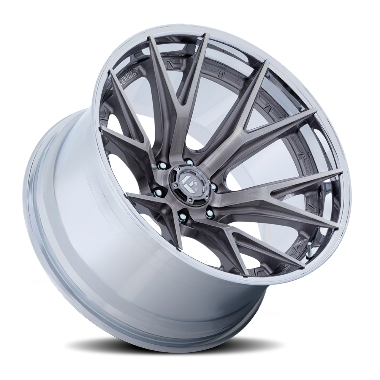 Fuel 1PC FC402 CATALYST 20X10 6X5.5 -18mm GRAY | NTW Online