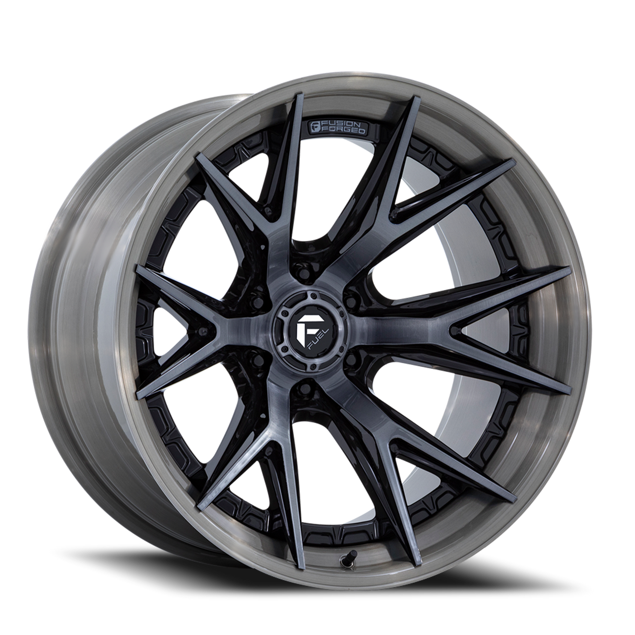 Fuel FC402 Catalyst Forged 20x10 6x135 G-BLK BRDT -18MM