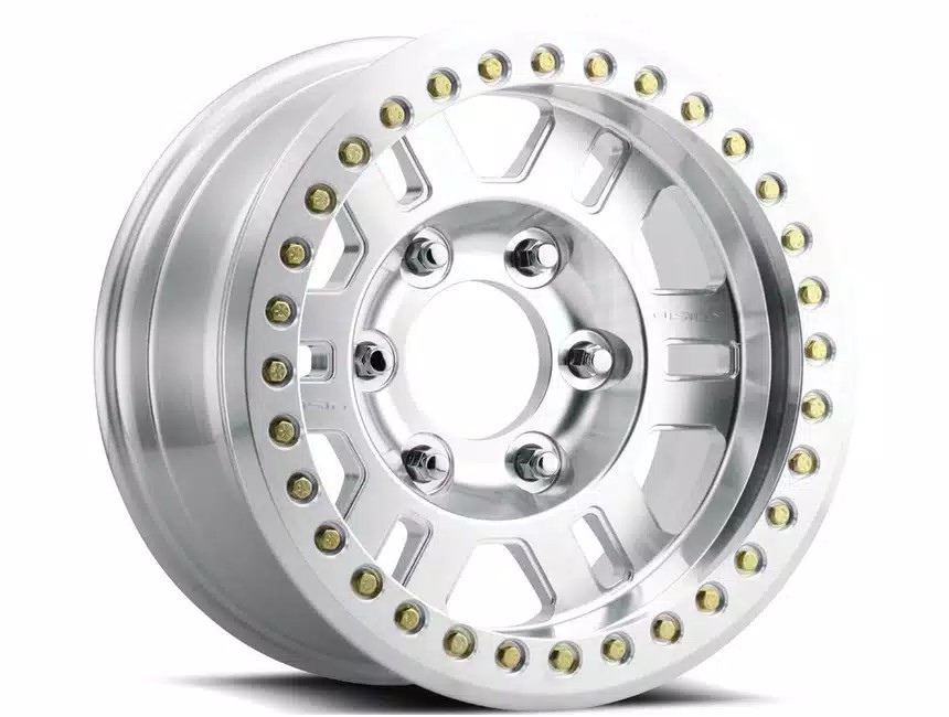 Vision Manx 398 Bead Lock 17x9.5 5x4.5 Machined | NTW Online