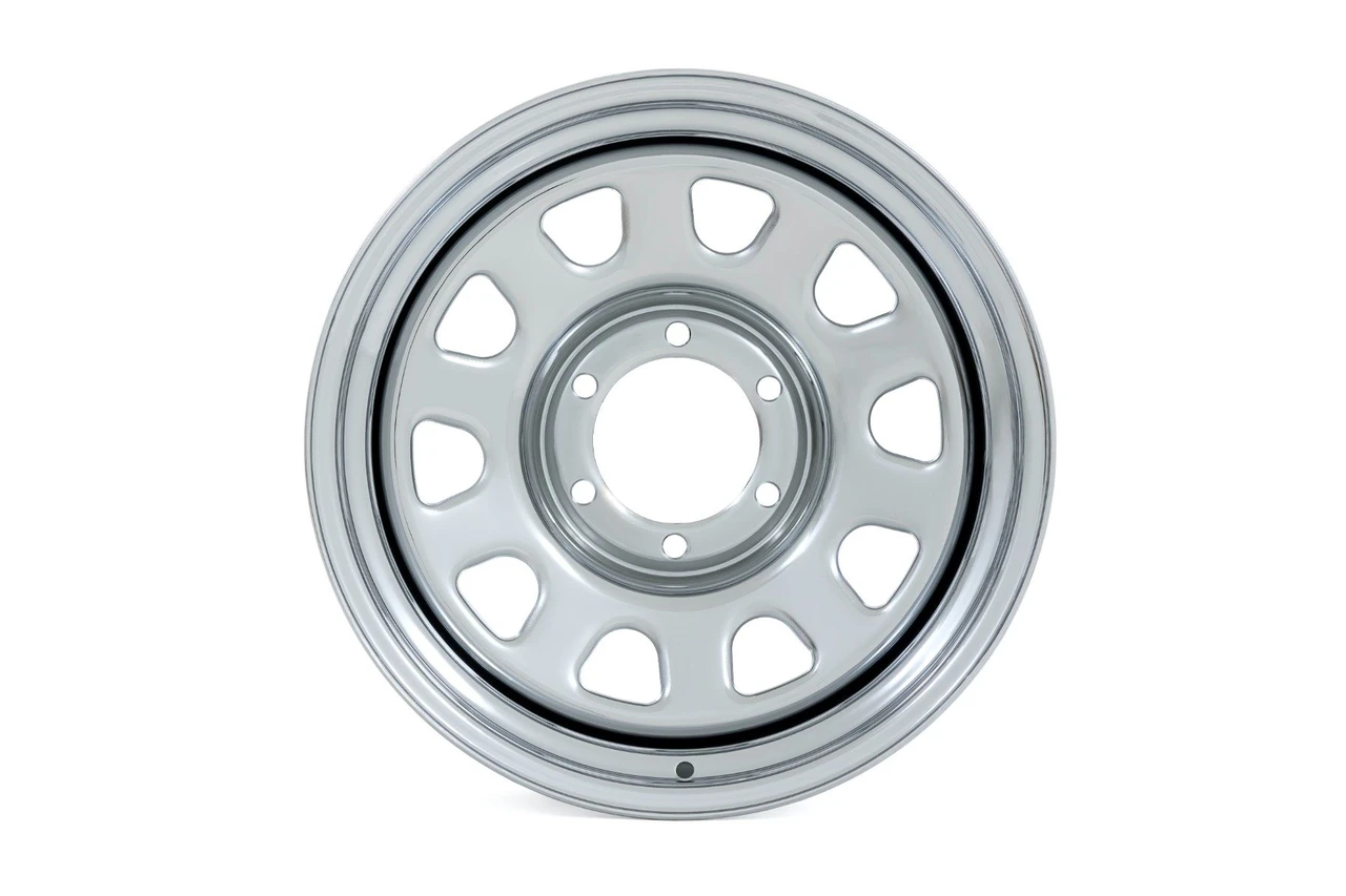 16x8 6x5.5 (6x139.7) 4.03BS RC 51 Series Steel Wheel Chrome 