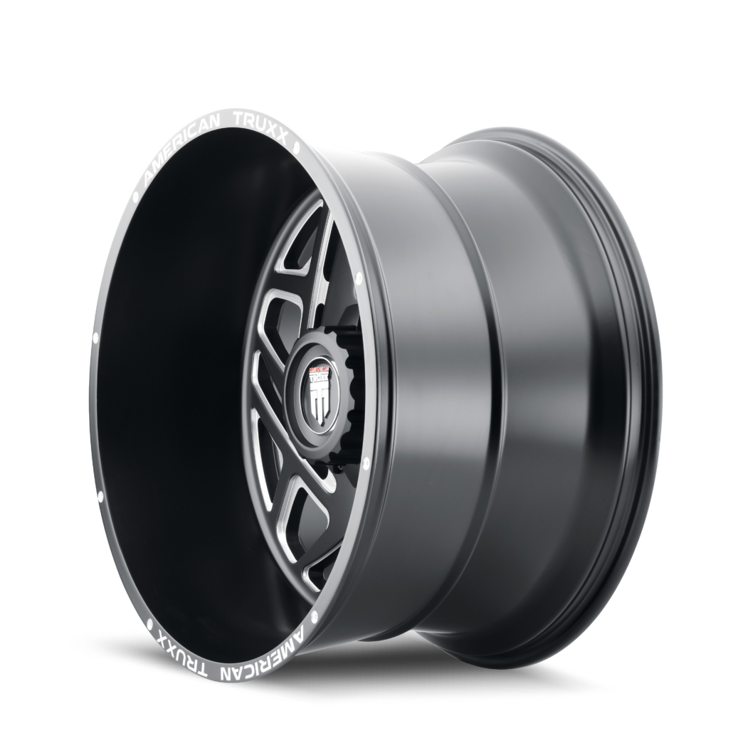Cosmos AT1904 Satin Black Milled 22X12 5-139.7 -44MM 110.5MM Off