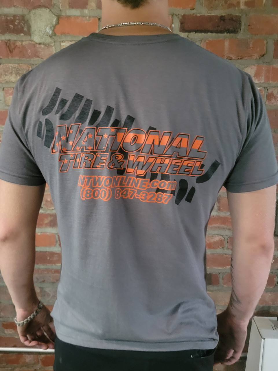 NTW T-Shirt XXXL Gray - National Tire & Wheel | NTWOnline
