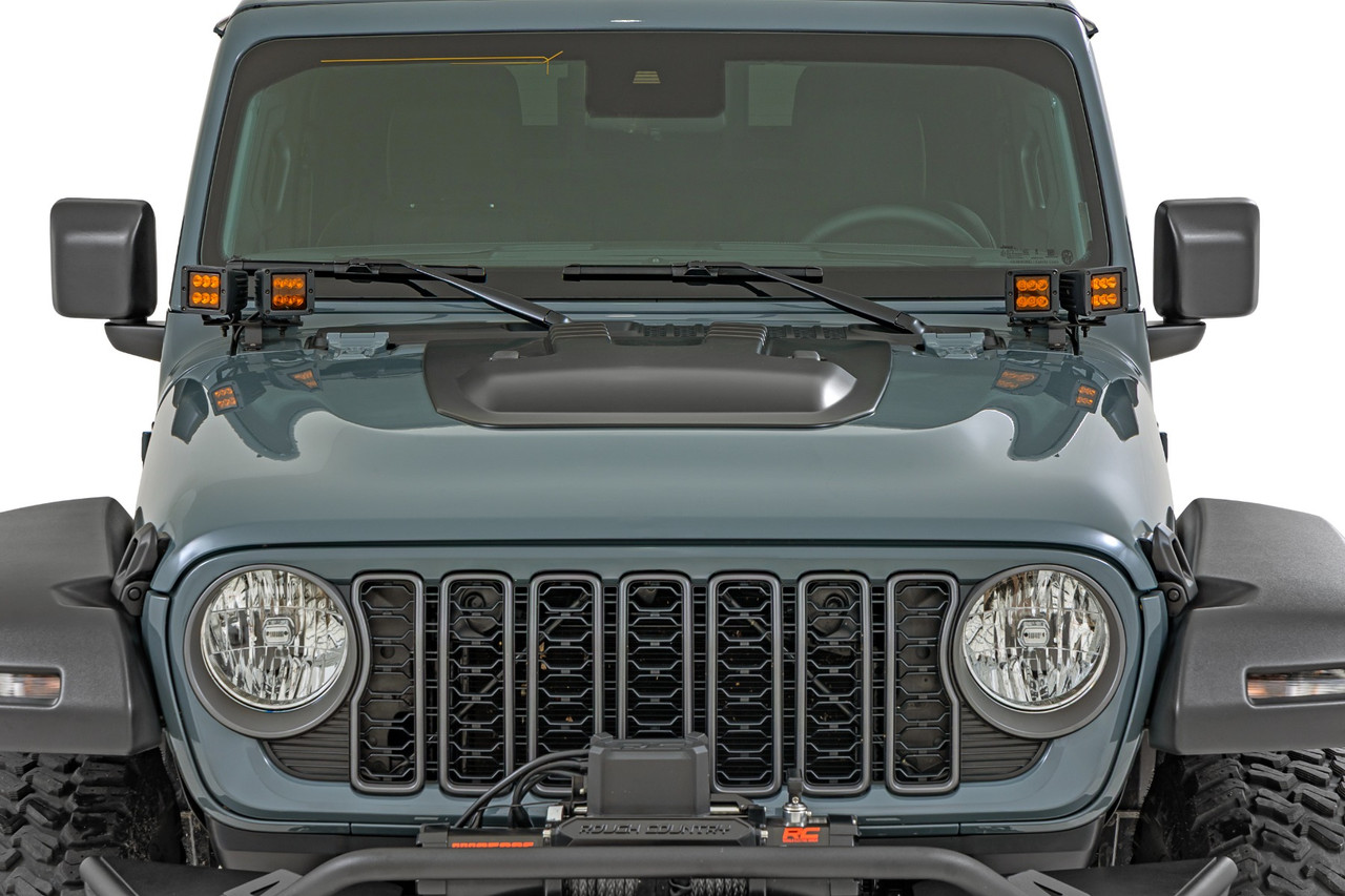 Jeep Gladiator JT Wrangler JL Hood Scoop | NTW Online