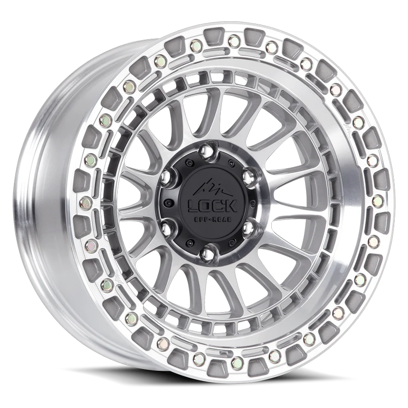 17x9 8x170 4.53BS Machine W/Clear Coat Mojave - National Tire