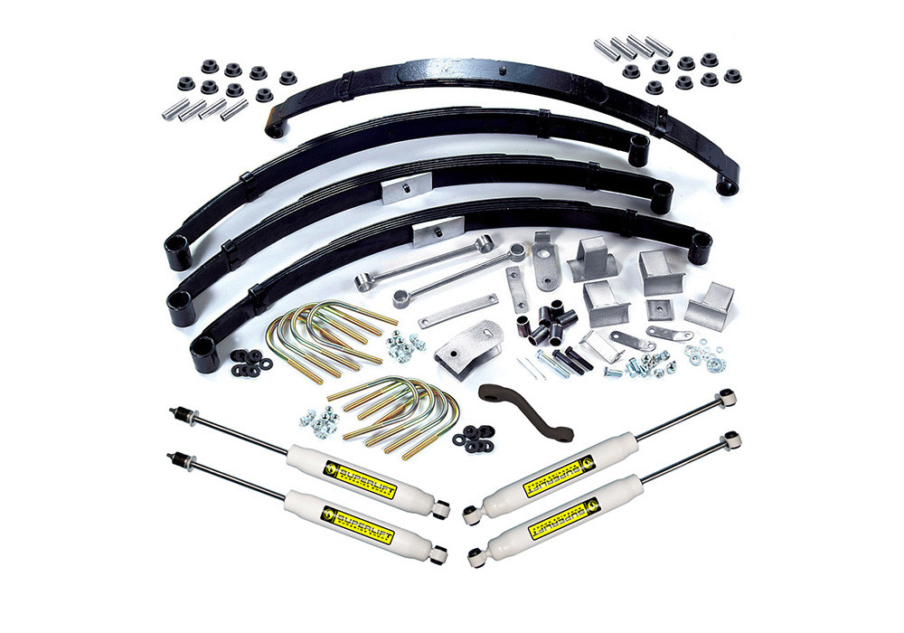 87-96 Jeep YJ 3.5in Suspension Lift Kit w/SL Shocks - Superlift