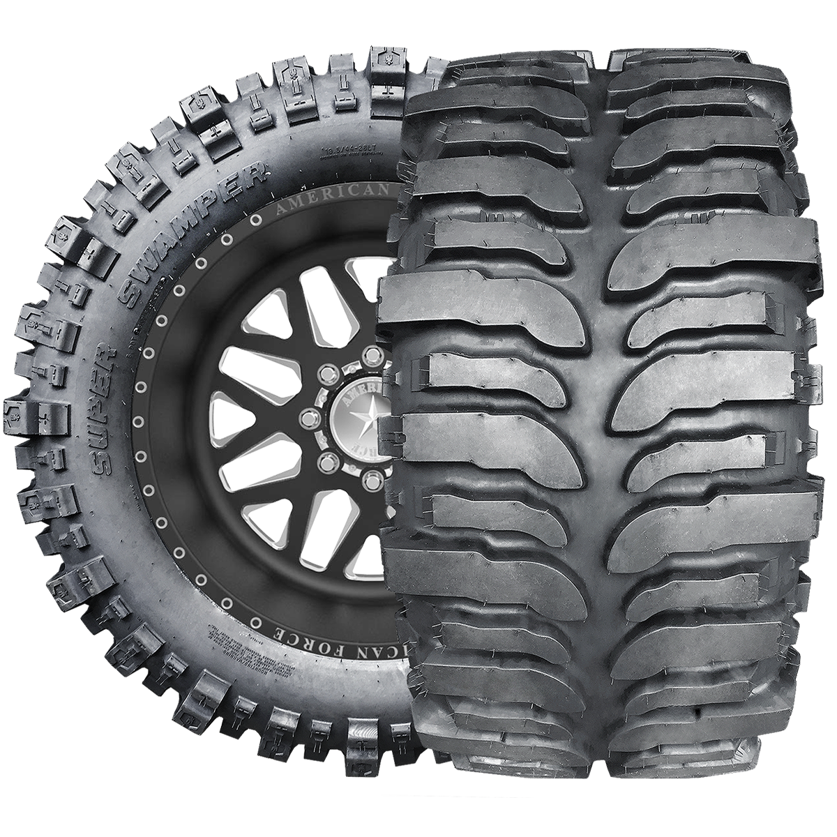 Interco Super Swamper Tires Bogger 37X13X17E