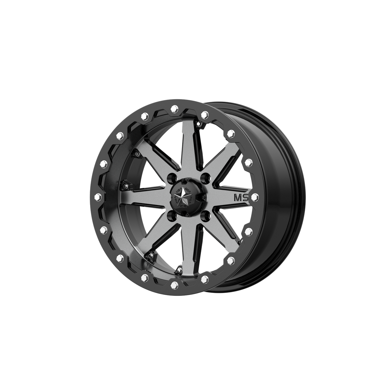 Msa Off-Road Wheels M21 Black 14x7 4x137 0 O.S. 112 H.B.