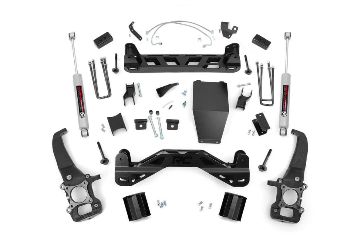 Rough Country 4 Inch Lift Kit for Ford F-150 4WD (2004-2008)