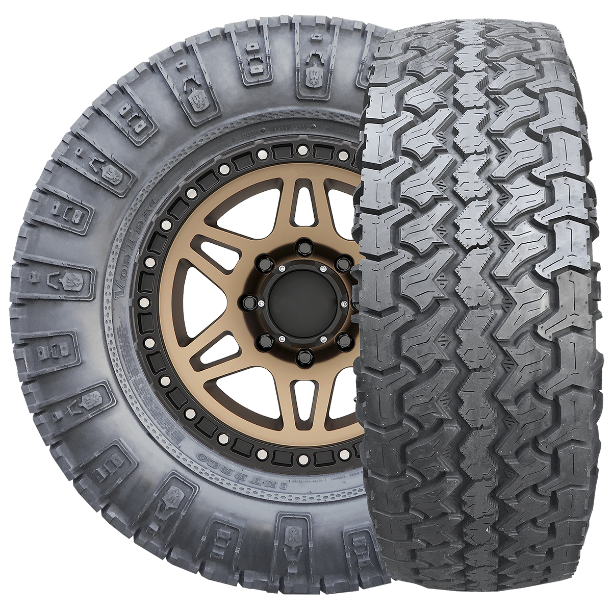 Interco Super Swamper Tires Vortrac AT 33X12.50R16.5E