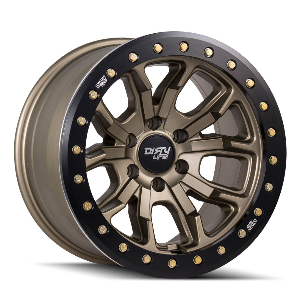 Diry Life Off-Road 9303MGD Black 17x9 5x5.5 -12 O.S. 78.1 H.B.