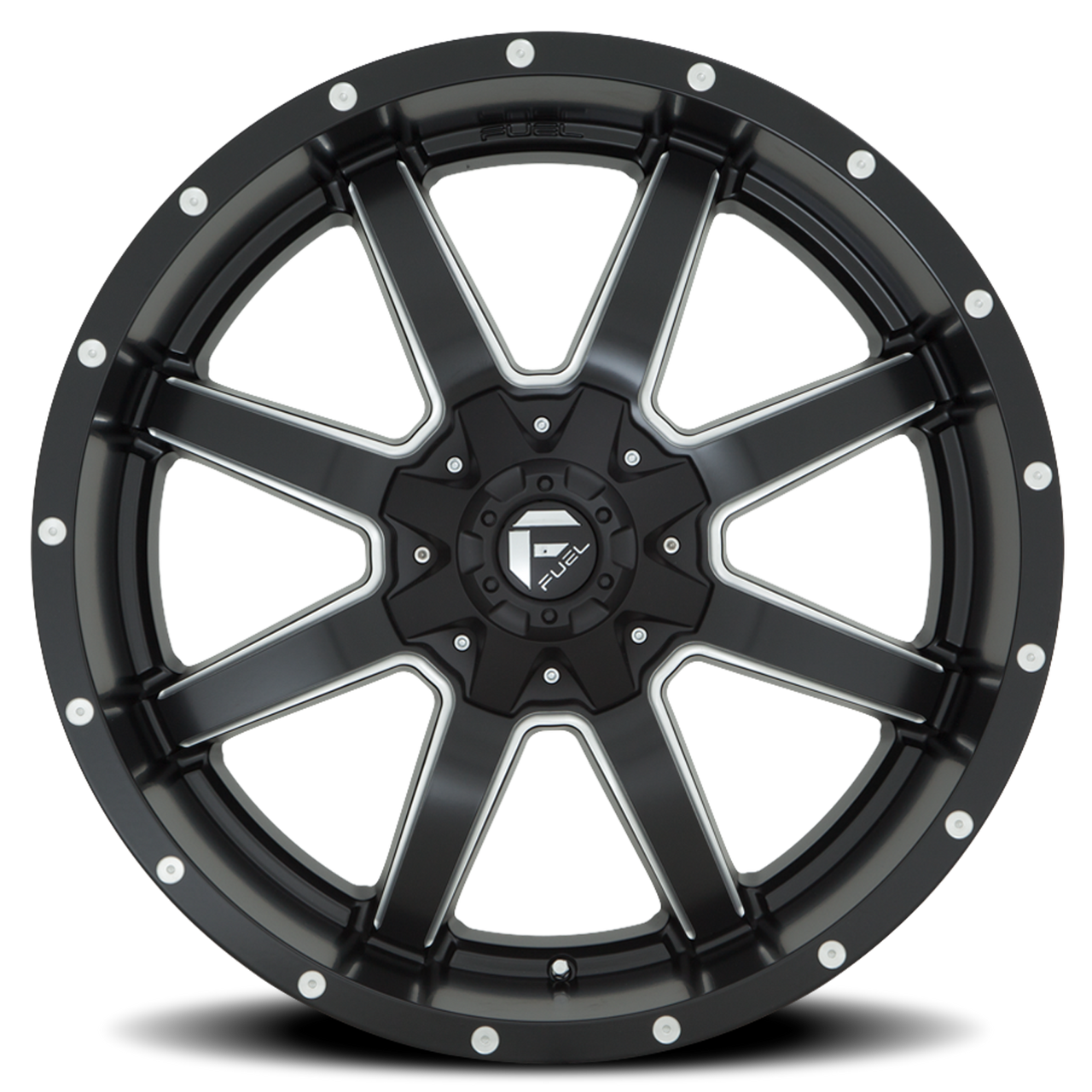 Fuel Off-Road D538 Black/Mach 24x12 8x170 -44 O.S. 125.1 H.B.
