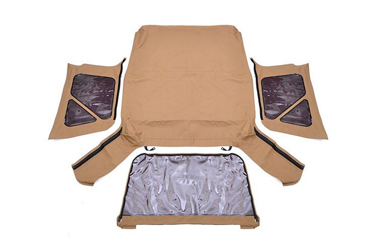 Rough Country Soft Top - Replacement - Spice - Full Doors