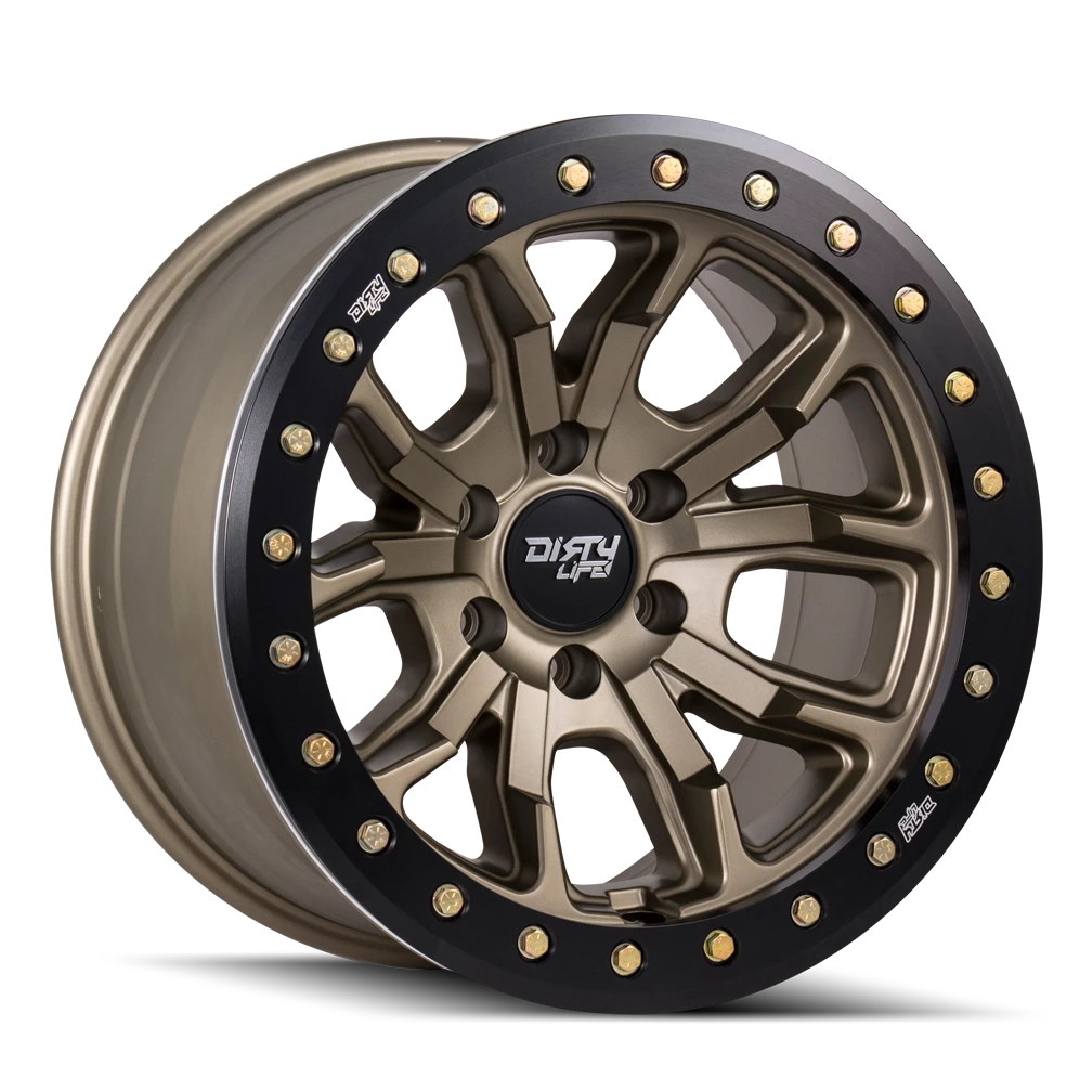 Diry Life Off-Road 9303 Gold 20x9 8x6.5 0 O.S. 130.8 H.B.