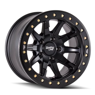 17x9 5x5 4.53BS Dt2 Matte Black - Dirty Life Wheels