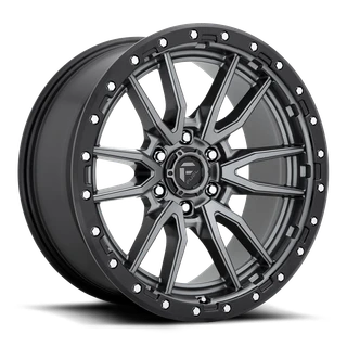 18x9 6x135 5BS D680 Rebel Matte Gunmetal Black - Fuel Off-Road