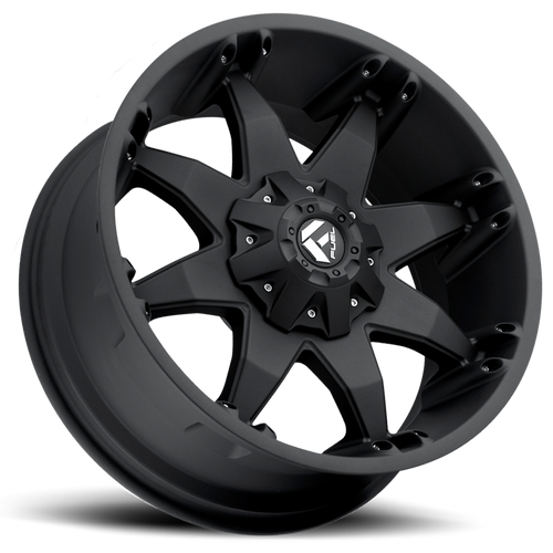 17x10 6x135 4.79BS D509 Octane Matte Black - Fuel Off-Road