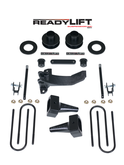 08-10 Ford F250 2.5in SST Lift Kit With 4in Rr Blk 1 Pc Drv Sht - Ready Lift 08-10 Ford F250 2.5in SST Lift Kit With 4in Rr Blk 1 Pc Drv Sht - Ready Lift