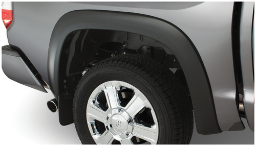 11-21 Toyota Highlander Rear 2pc OE Style Fender Flares Black Smooth Finish - Bushwacker Flares