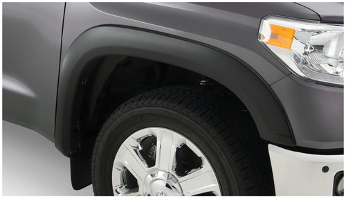 14-21 Toyota Tundra Front 2pc OE Style Fender Flares Black Smooth Finish - Bushwacker Flares