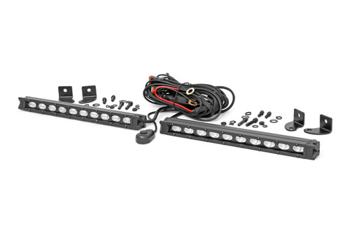 Black Series LED 10" Pair Slim Line