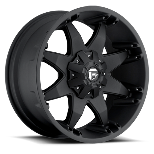 18x9 5x4.5/5x5 4.53BS D509 Octane Matte Black - Fuel Off-Road