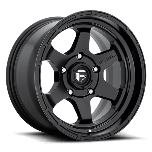 18x9 5x150 5.04BS D664 Shok Matte Black - Fuel Off-Road