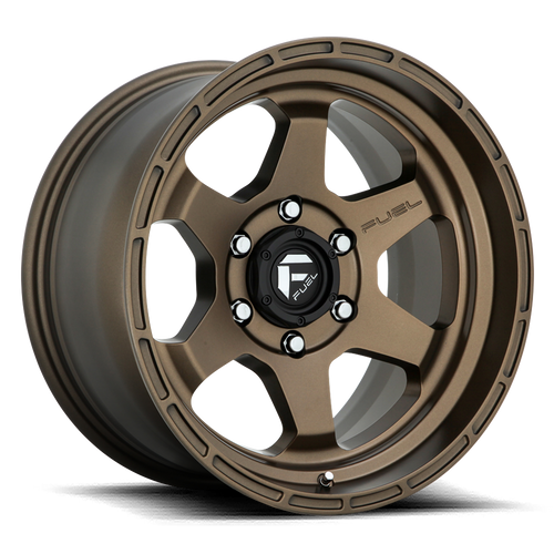 18x9 5x150 5.79BS D666 Shok Matte Bronze - Fuel Off-Road