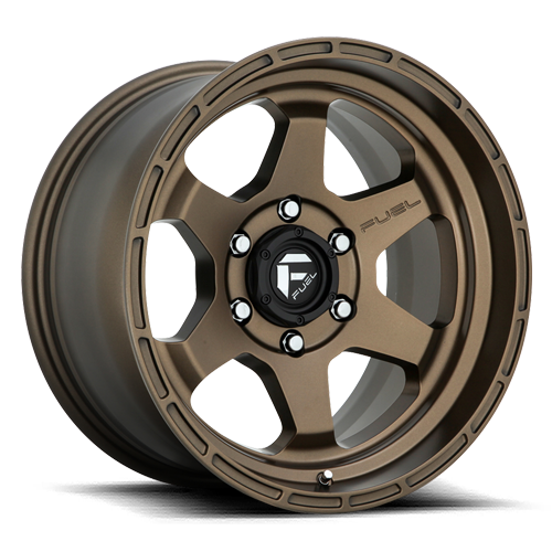 18x9 6x5.5 4.53BS D666 Shok Matte Bronze - Fuel Off-Road