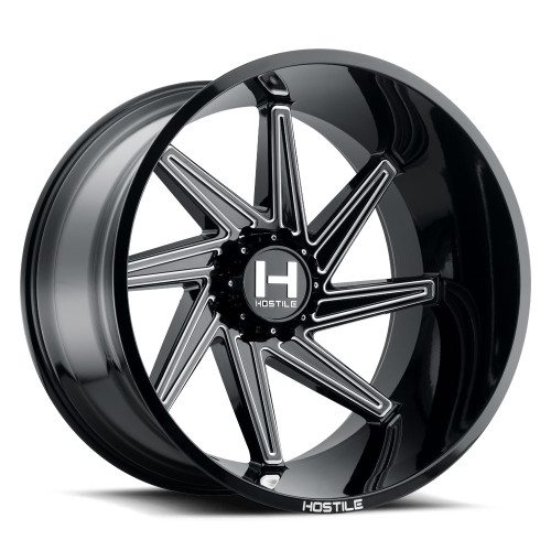 22x12 8x170 4.75BS H119L Dagr Blade Cut - Hostile Wheels