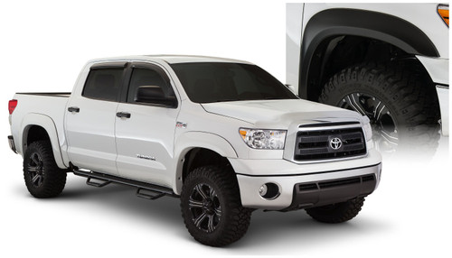 07-13 Toyota Tundra 4pc Set Extend-A-Fender Flares Black Smooth Finish - Bushwacker Flares