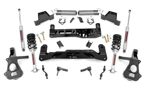 7" Lift Kit Cast Steel N3 Struts Chevy/GMC 1500 (14-18)