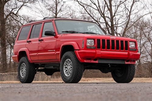 84-01 Jeep XJ 3in Series II Suspension Lift Kit w/V2 Shocks 84-01 Jeep XJ 3in Series II Suspension Lift Kit w/V2 Shocks