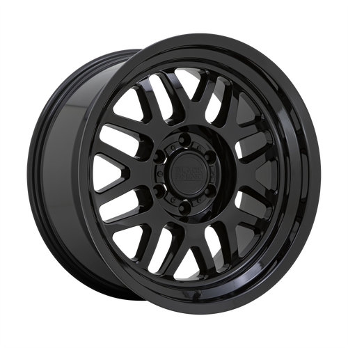 18X9.5 5X5 5.33BS Delta Gloss Blk - Black Rhino