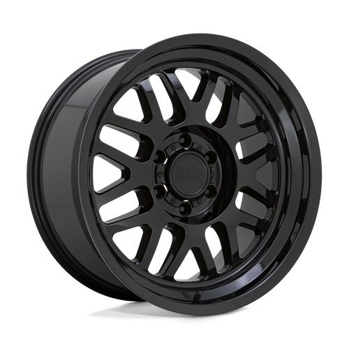 17X9.5 5X5.5 5.33BS Delta Gloss Blk - Black Rhino