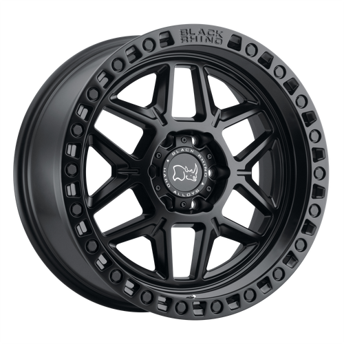 17X9 5X4.5 4.29BS Kelso Matte Blk - Black Rhino