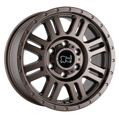 16X8 6X130 6BS Yellowstone Matte Bronze - Black Rhino